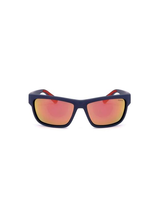 Polaroid Pink Blue Nylon Sunglasses for men