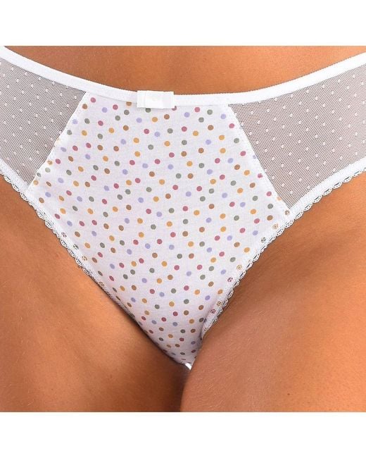Dim White Panties