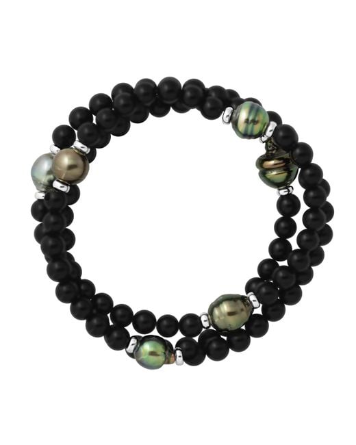 Rodney & Rolf Black Bracelet Sterling 925 Banjarmasin