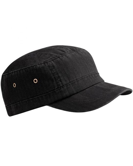 BEECHFIELD® Urban Army Cap / Hoofddeksel (pakket Van 2) (vintage Zwart) in het Black