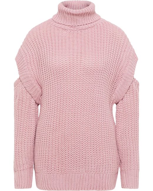 myMo Trui Met Coltrui Blonda Dames Mauve in het Pink