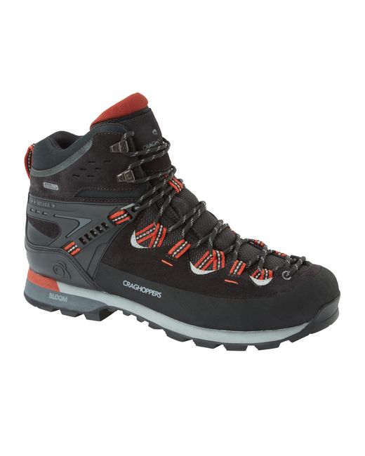 Craghoppers Black Adult Dura Pro Suede Hiking Boots Pepper/Sienna)