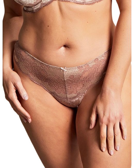 Panache Brown 7259 Clara Thong