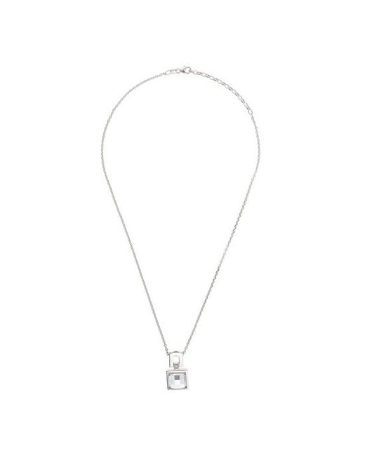 Orphelia Metallic 925 Sterling Pendant With Chain