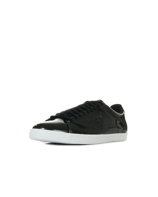 Le Coq Sportif Black Charline Coated S Trainers Leather
