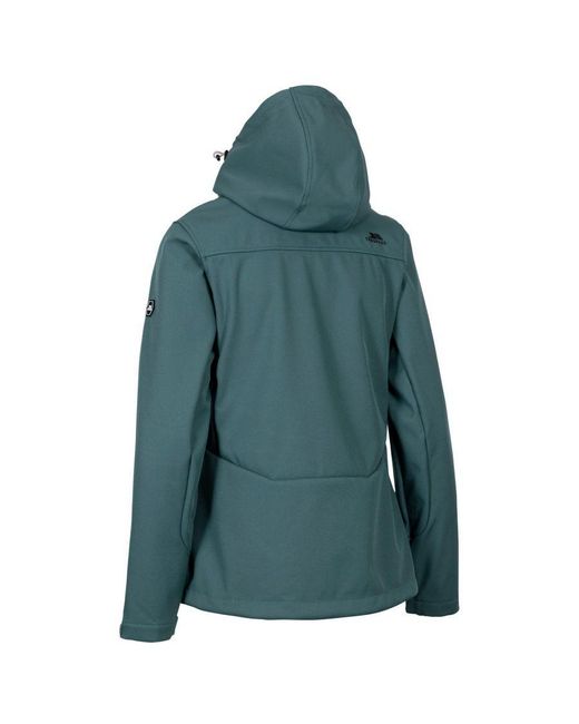 Trespass Green Ladies Neman Tp75 Soft Shell Jacket (Spruce)