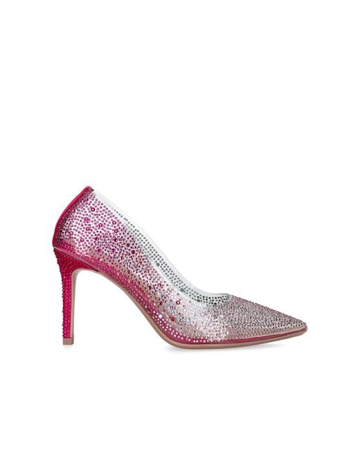 Carvela Kurt Geiger Pink Lovebird Vinyl Heels