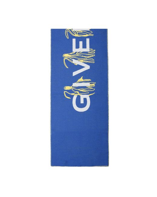 Givenchy Blue Scarf