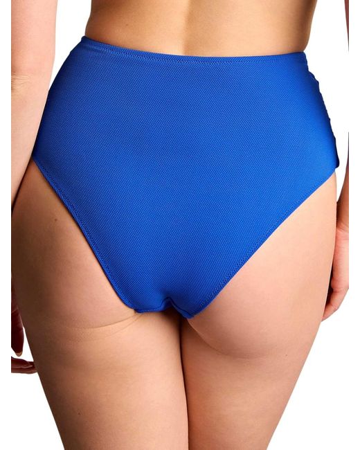 Panache Blue Spirit High Waist Bikini Brief