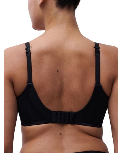 Chantelle Black Glaze Very Covering Moulded Bra