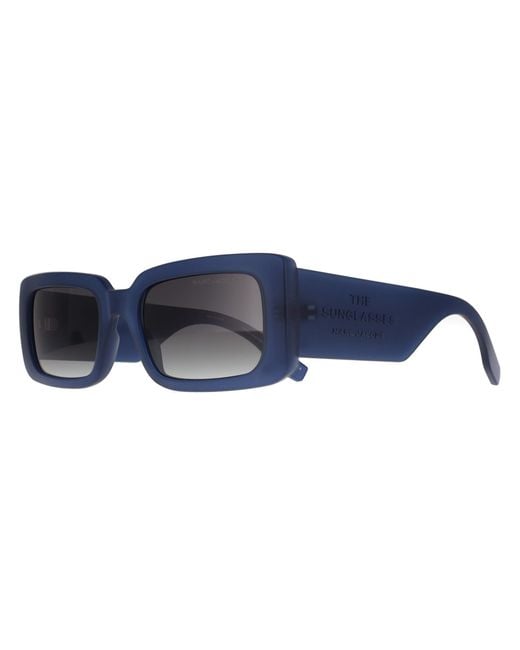 Marc Jacobs Blue Rectangle Matte Gradient 804/S