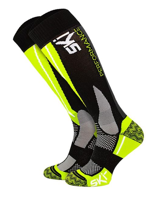 Comodo Yellow Technical Ski Socks