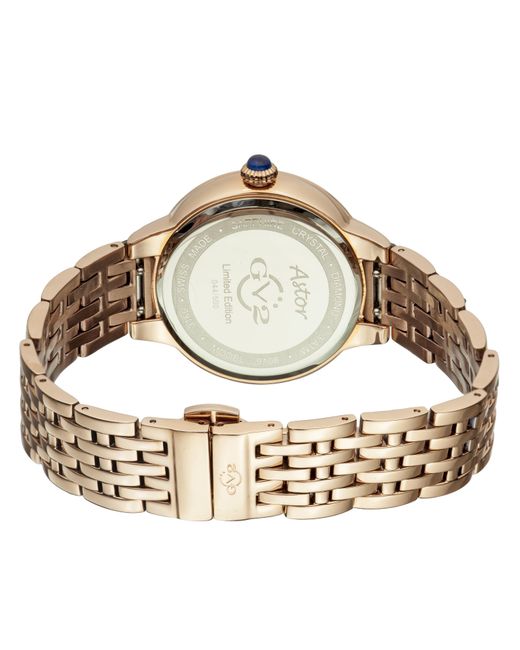 Gv2 Metallic Astor Dial Stainless Steel Watch