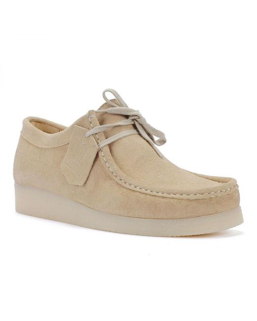 Tower London Natural Apache Sand Suede Shoes