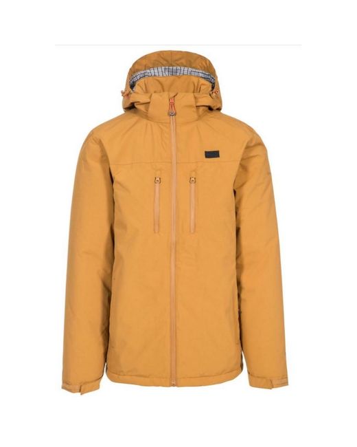 Trespass Orange Toffit Waterproof Jacket for men
