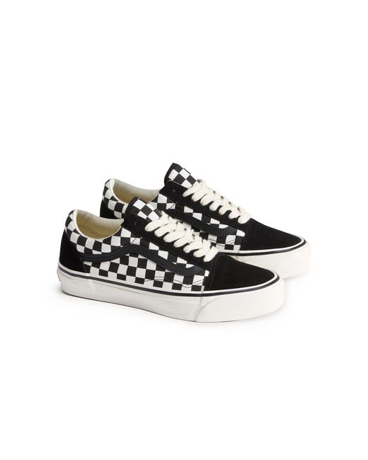 Vans White Premium Old Skool Sneakers