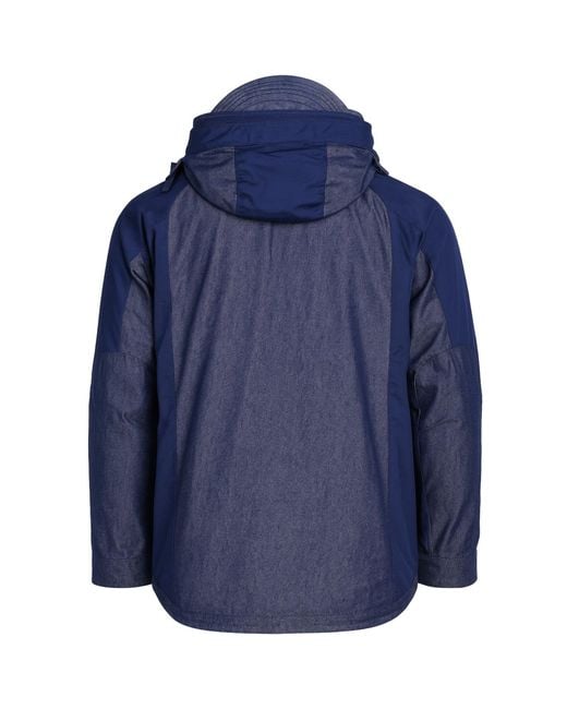 The North Face Blue Multi Pocket Denim Jacket for men