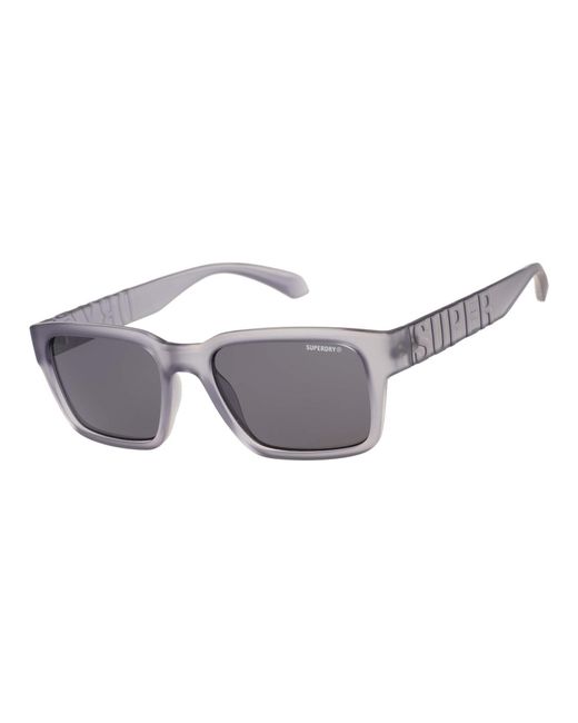 Superdry Blue Rectangle Frosted Sds-5040 for men