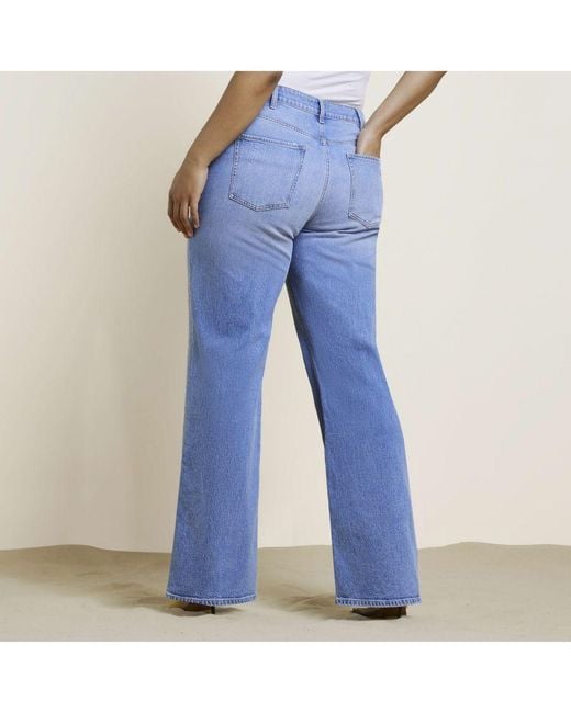 River Island Jeans Denim Plus Size in Blue | Lyst UK