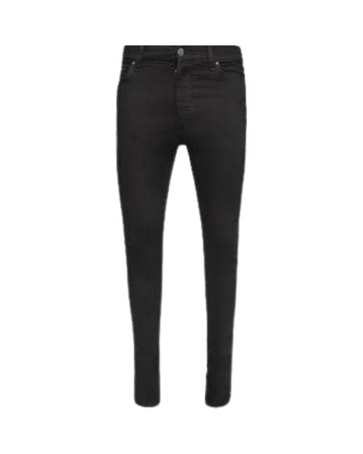 Amiri Black Slim Fit Ma Track Od Denim Jeans Cotton for men