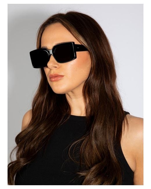 SVNX White Oversized Square Frame
