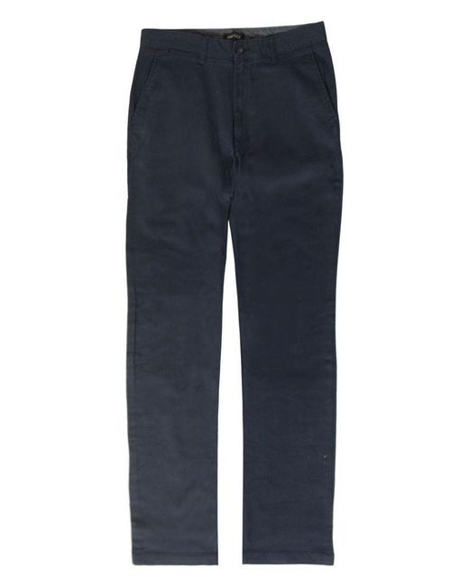 Nautica Blue Cotton Chino Trousers for men