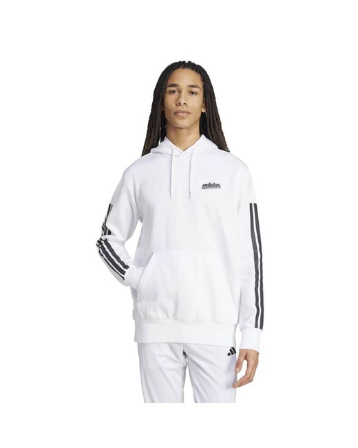 Adidas White M Script Hd for men