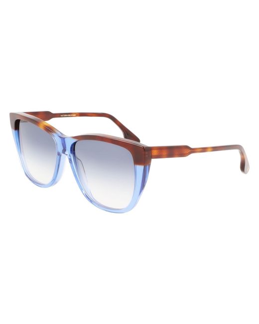 Victoria Beckham Blue Acetate Sunglasses