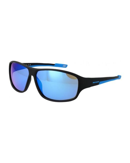 Skechers Blue Se6364 6502X 65 02X Sunglasses for men