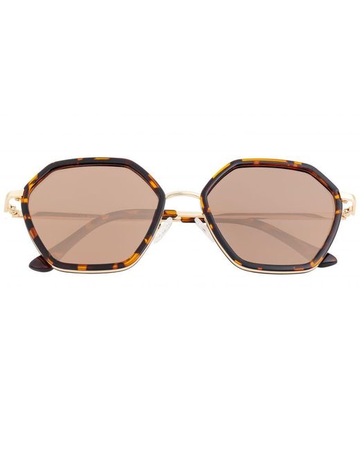 Bertha Metallic Ariana Polarized Sunglasses