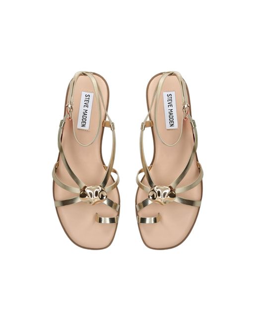 Steve Madden Natural Napa Valley Sandals