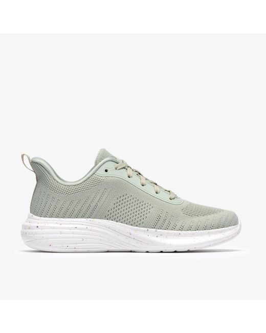 Clarks Gray Izza Knit Trainers