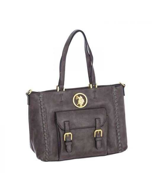 U.S. POLO ASSN. Gray Biuc75620Wvp Handbag