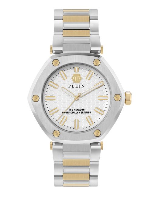 Philipp Plein Gray The Hexagon Watch Pw1Ba0523 Stainless Steel (Archived)