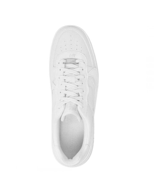 white air force 1 platforms