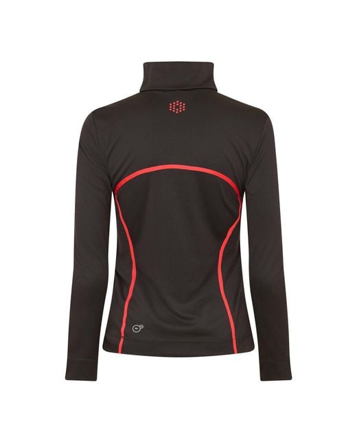 PUMA Black (Golf) Ls Stitch Tree Top