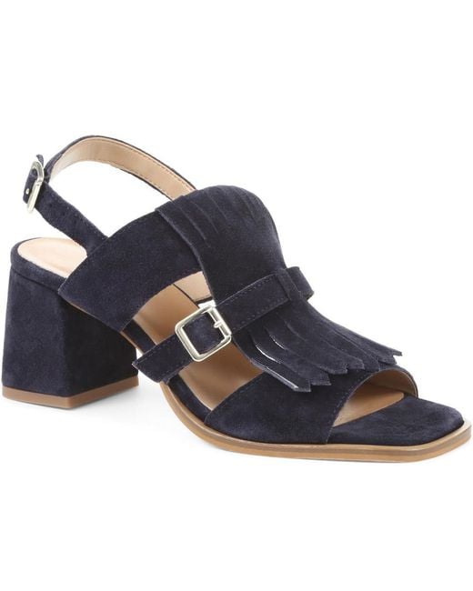 Jones Bootmaker Blue Kamila Block Heels