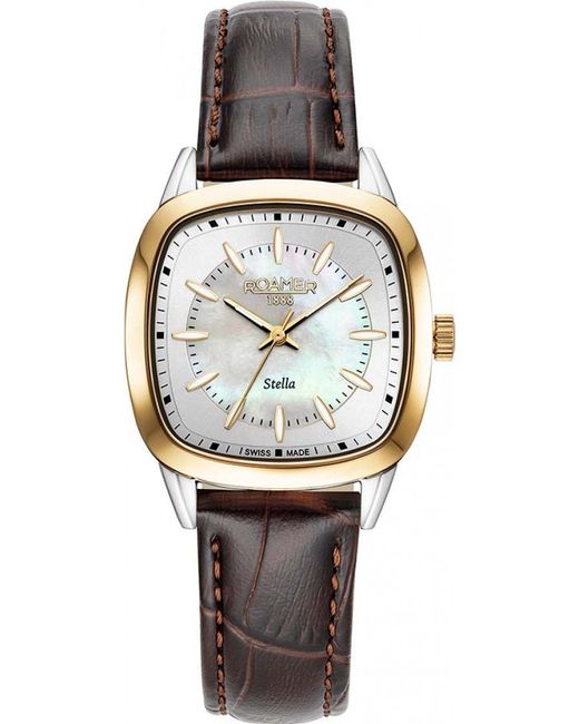 Roamer Gray 966847-47-20-02 Ladies Stella Watch