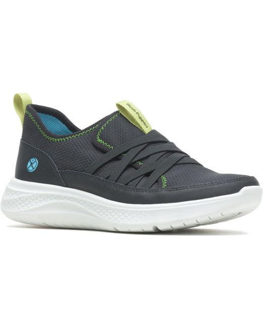 Hush Puppies Blue Ladies Elevate Leather Trainers