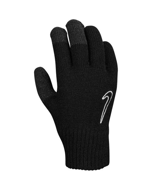 Nike Black Knitted Tech And Grip 2.0 Training Gloves for men