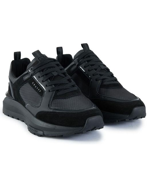 Cruyff Black Rayado Trainers for men
