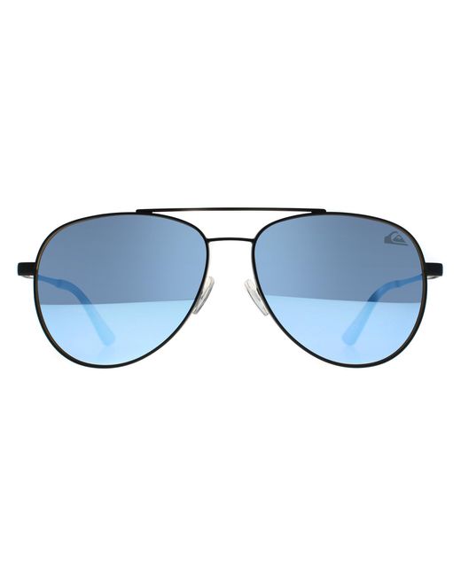 Quiksilver Blue Aviator Mirrored Qs3006 Metal for men