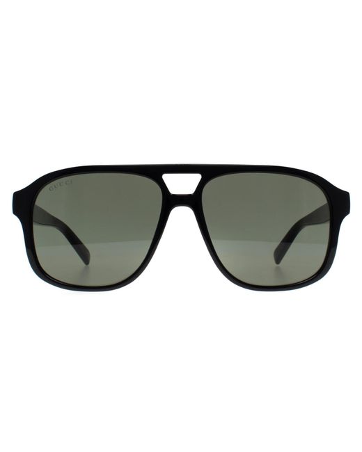 Gucci Green Aviator Shiny Gg1856S for men