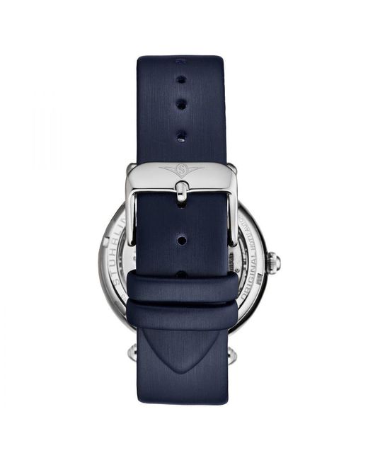 Stuhrling Blue Luxe Automatic 4022 38Mm Skeleton