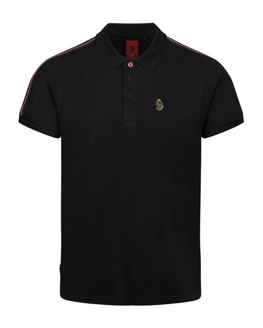 Luke 1977 Black New Willtape Polo for men