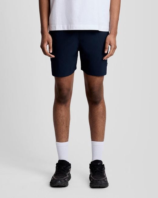 Lyle & Scott White Sports Swim Shorts