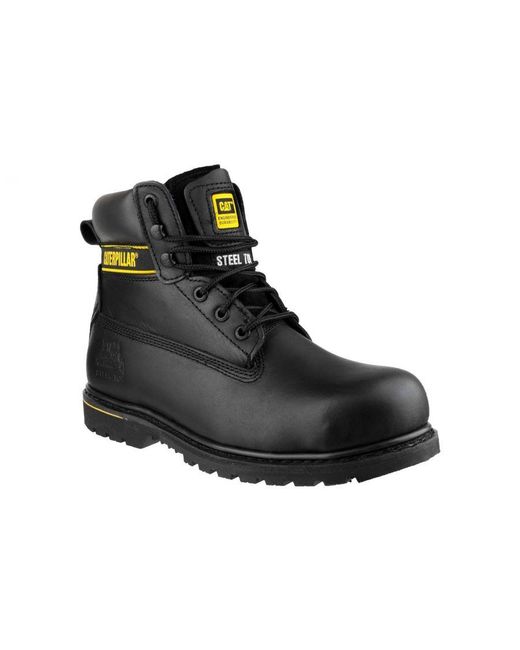 Caterpillar Safety Blue Holton Boots for men