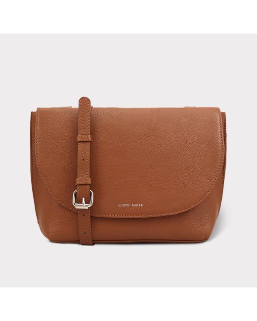 Lloyd Baker Brown Lyna Leather Cross Body Bag