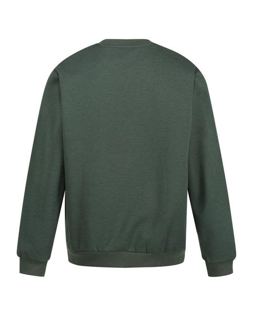 Regatta Green Pro Crew Neck Sweatshirt (Dark) for men