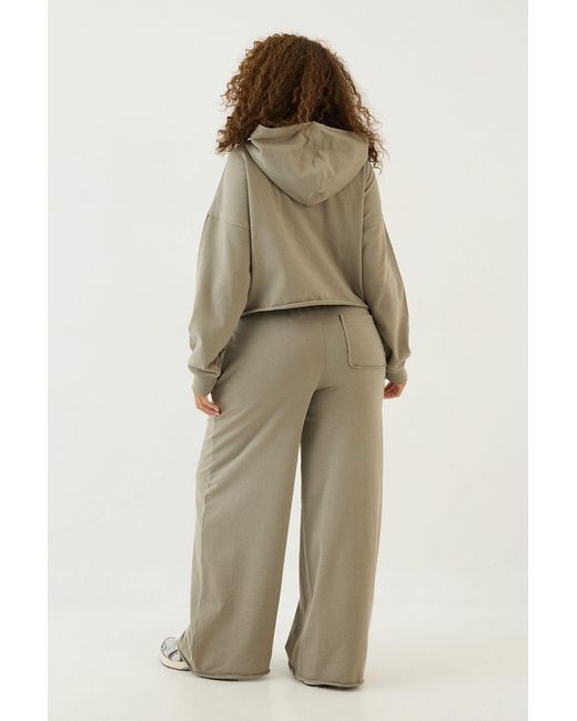 DSGN Studio Natural Lightweight Zip Through Hoodie